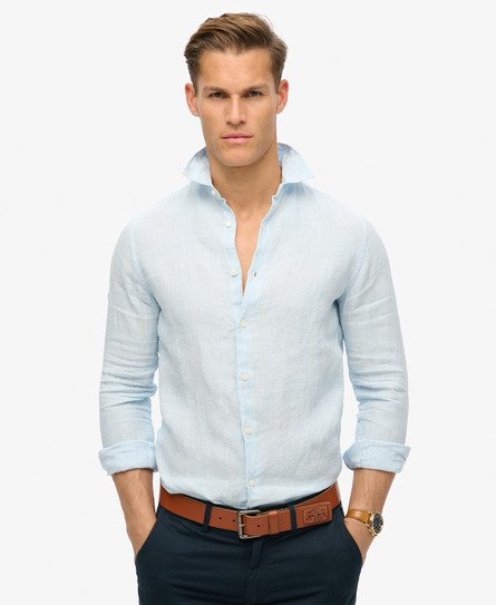 Casual Linen Long Sleeve Shirt