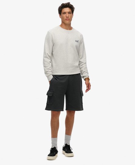 Contrast Stitch Cargo Shorts