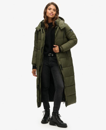 Ripstop Longline Puffer Coat