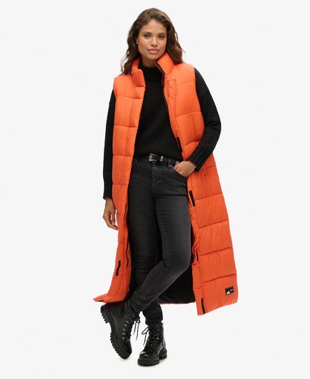 Ripstop Longline Puffer Gilet