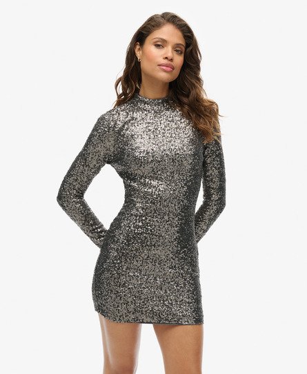 gunmetal sequin