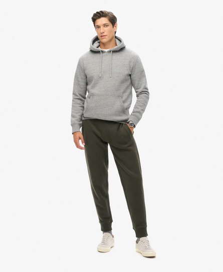 Superdry Mannen Essential Joggingbroek met Logo Groen