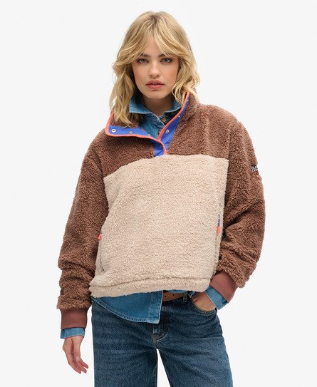 Super Soft Mash Up Henley Jumper