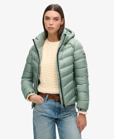 Fuji Steppjacke mit Kapuze