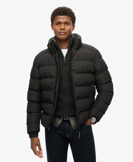 International quilted jacket superdry best sale