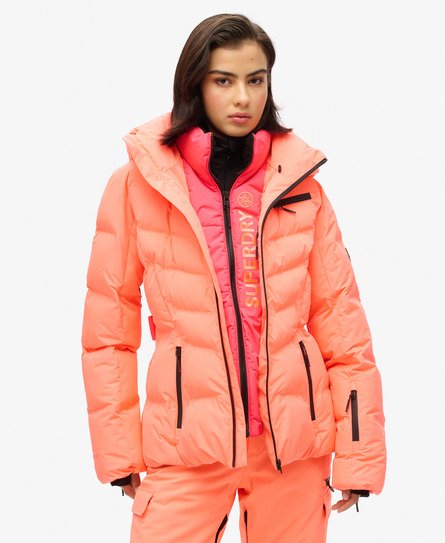 Luxe Ski-Steppjacke