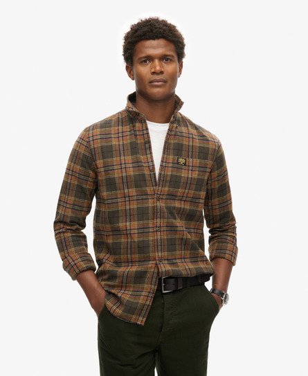 Long Sleeve Cotton Lumberjack Shirt