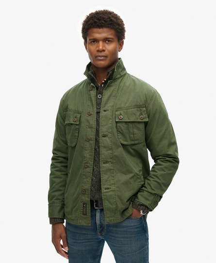 Military Overshirt Jacket