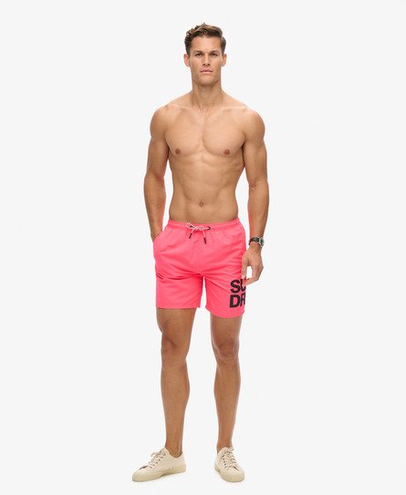 Resirkulert 17-tommers Sportswear-badeshorts med logo