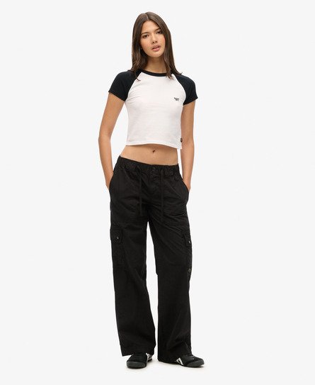 Pantalon Utility taille basse