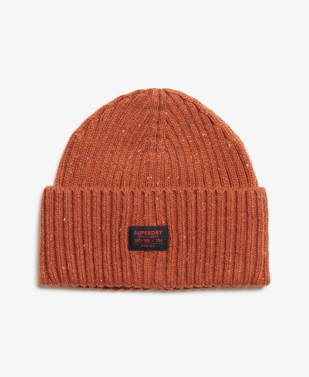 Pluizig gebreide Workwear-beanie