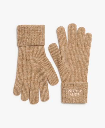 Soft Rib Knit Gloves