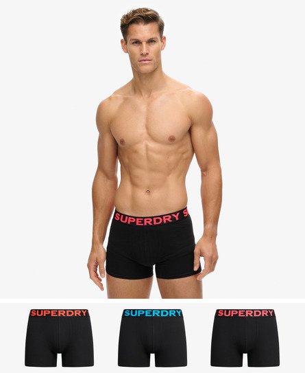 Lot de trois boxers en coton bio