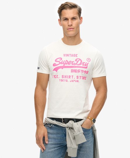 T-shirt con grafica Neon Vintage Logo