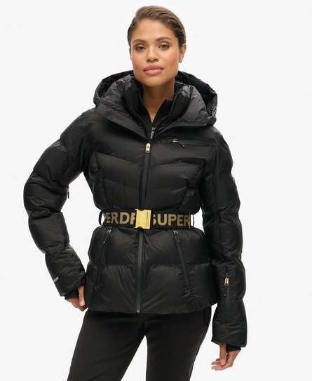 Luxe Ski-Steppjacke