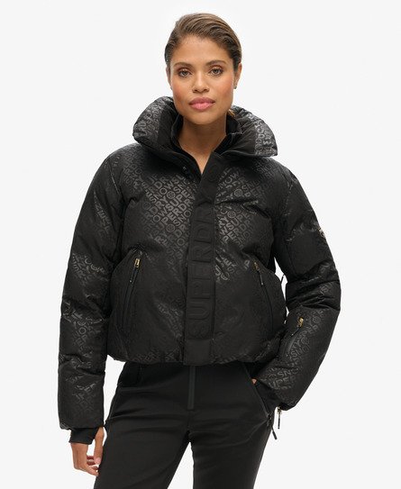 noir luxe monogramme superdry