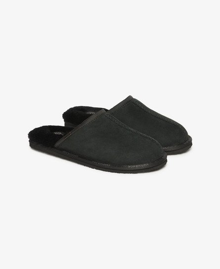 Suede Mule Slippers