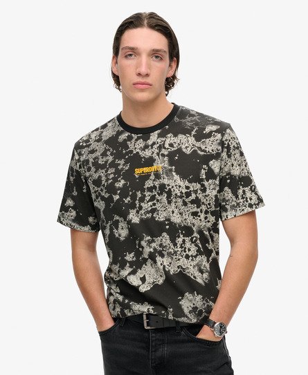  Utility Camo Graphic Loose T-Shirt