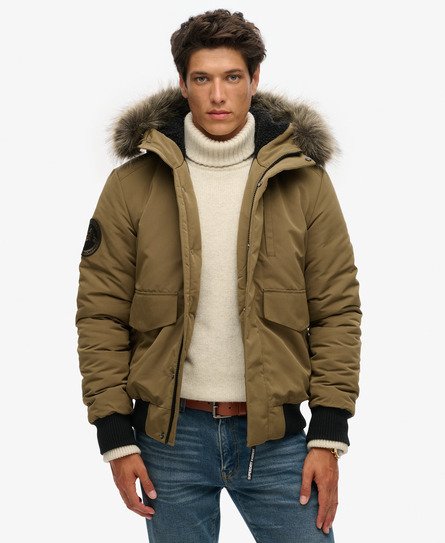 Hooded Everest Puffer Bomber Jacket