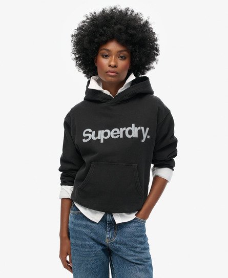 Core Logo City Loose Hoodie