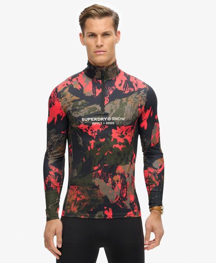 Ski Base Layer Half Zip Top