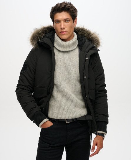 Hooded Everest Puffer Bomber Jacket