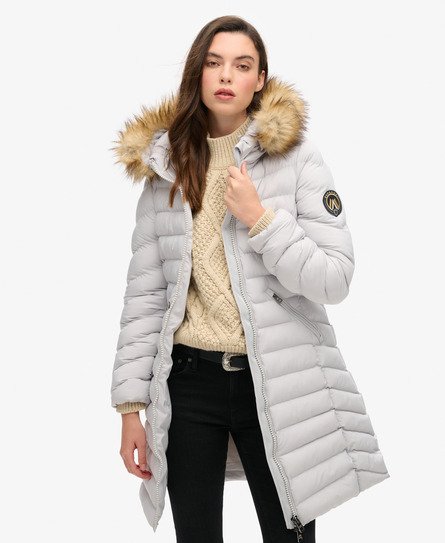 Fuji Faux Fur Hood Mid Length