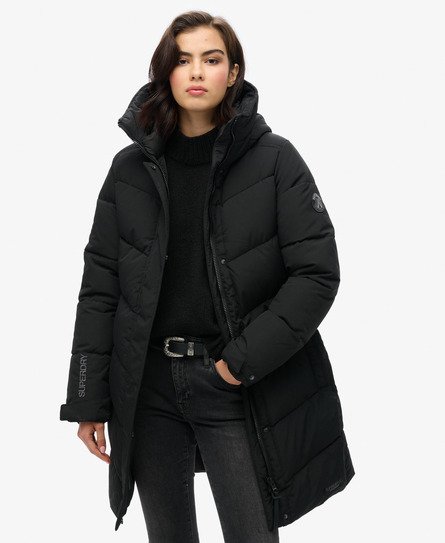 Wattierter City Chevron Parka