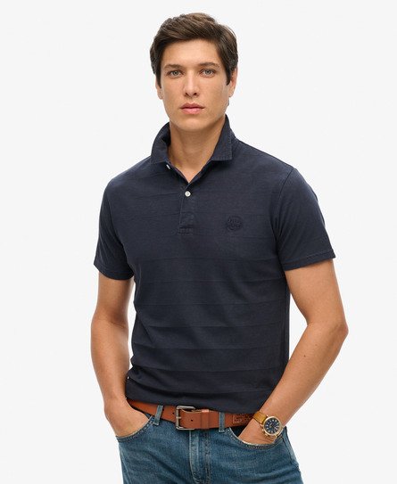 Textured Jersey Polo