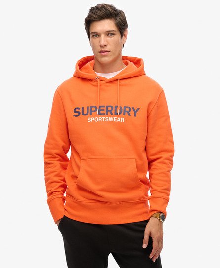 Sportswear Logo Loose Fit Hoodie