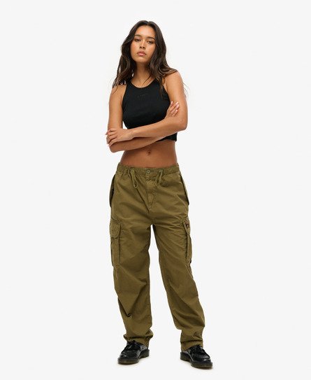 Oversized Baggy Parachute Pants