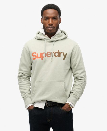 Core Logo Fade Loose Hoodie