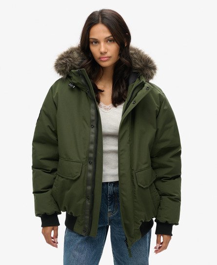 Oversized Everest Faux Fur Bomber Jacket