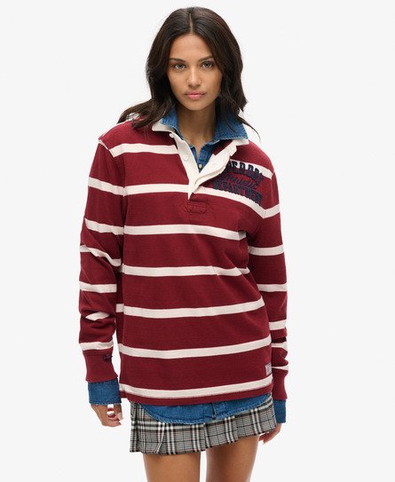 Oversized Athletic rugbyshirt