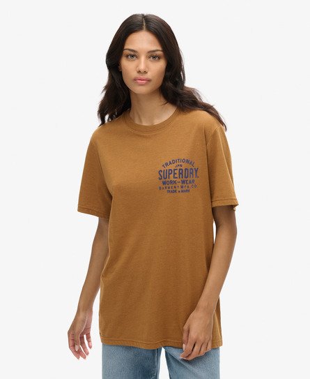 Oversized Machined Goods Workwear T-Shirt 