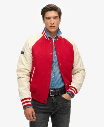 College Varsity Bomberjacke