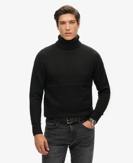 Brushed Roll Neck Jumper