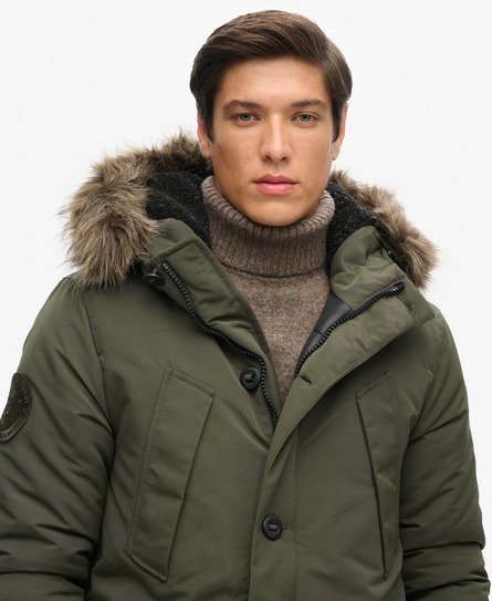 SuperDry Parka Jacket 2024 Olive