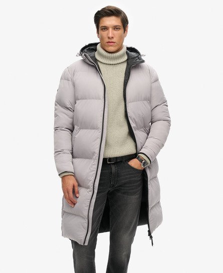 Manteau long à garnissage synthétique