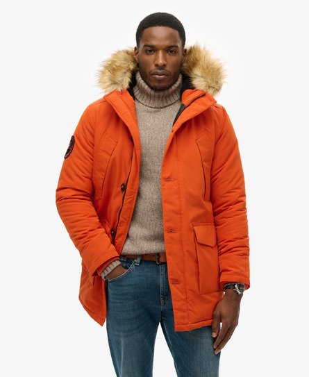  Hooded Everest Faux Fur Parka