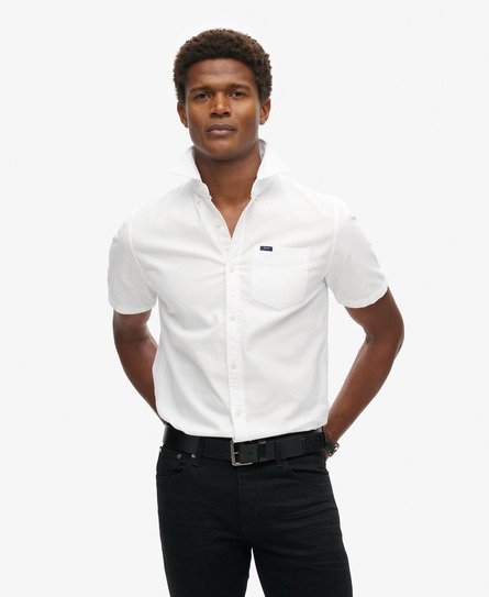 Chemise Oxford à manches courtes