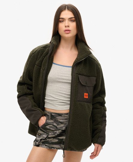 Oversized Expedition Borg Hybrid Jacket 