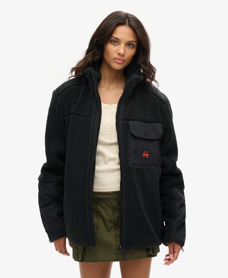 Oversized Expedition Borg Hybrid Jacket 