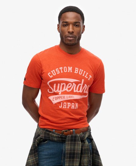 Denim Co Rust Orange Slub