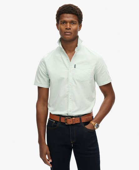 Chemise Oxford à manches courtes