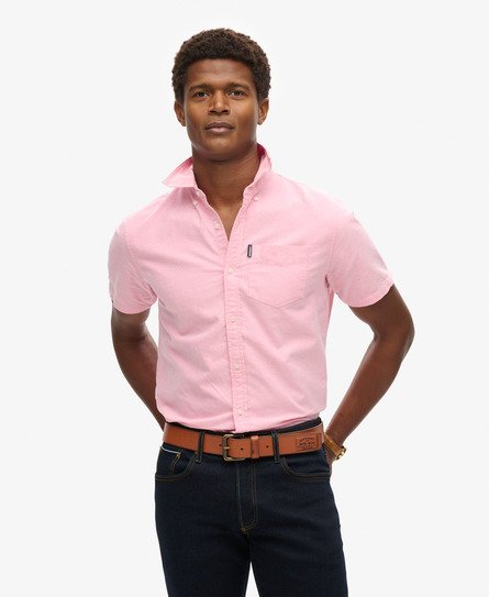 Chemise Oxford à manches courtes