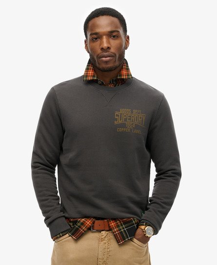 Sudadera Workwear de cuello redondo de la gama Copper Label