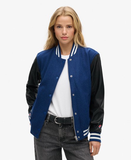 Chaqueta de béisbol de lana Varsity