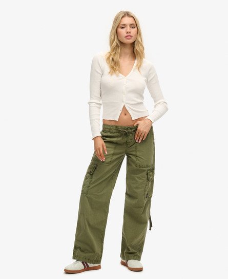 Pantalon Utility taille basse