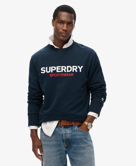 Sportswear Logo Loose Crew Sweatshirt